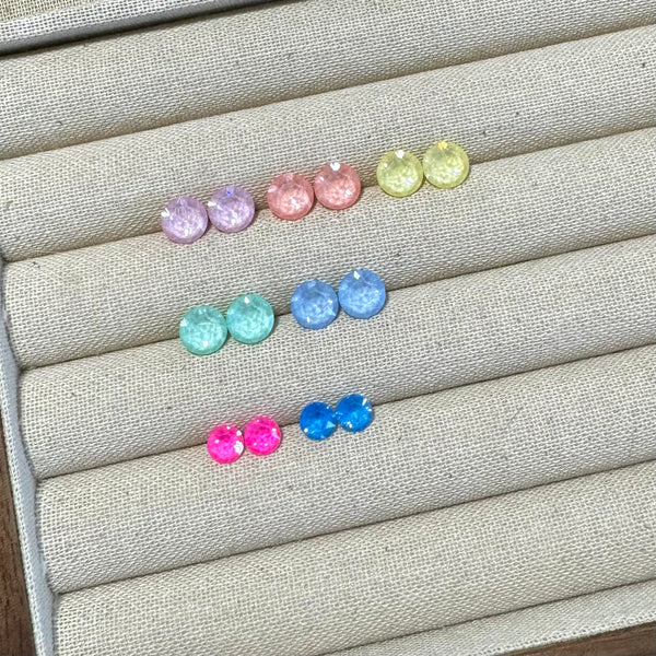 6mm & 8mm Ignite-2 collection Shining Gemstone Stud (Single) piercing